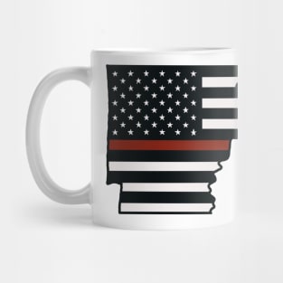 Fireman Arkansas flag Mug